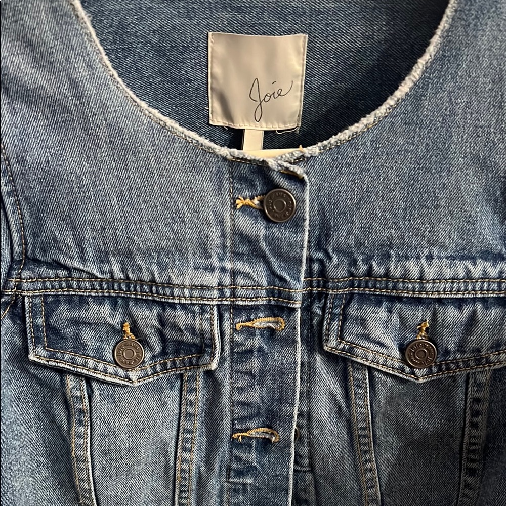 Joie Women's Blue Denim Jacket NWOT